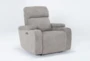 Frazier Stone Power Wallaway Recliner Recliner with Power Headrest & USB - Side