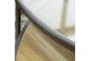 Nini Glass Round Nesting Coffee Table Set Of 2 - Detail