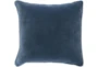 Accent Pillow-Navy Velvet 18X18  - Signature