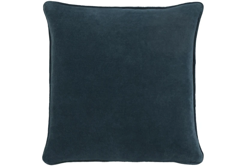 Accent Pillow-Navy Velvet 22X22 - 360