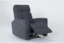 Halo II Blue Power Wallaway Recliner with Power Headrest & USB - Recline