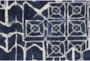 8'x11' Rug-Meera Abstract Blue - Detail