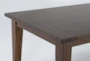 Elle Brown Wood Rectangular 65" Kitchen Dining Table - Detail