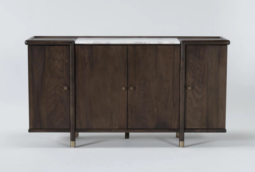 Brighton 68" Sideboard With Marble By Nate Berkus + Jeremiah Brent - 360