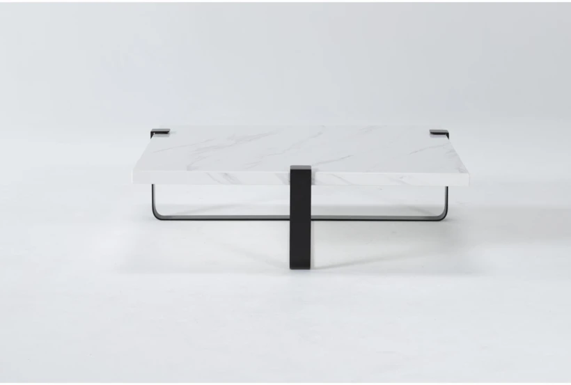 Palais Marble Square Coffee Table By Nate Berkus + Jeremiah Brent - 360