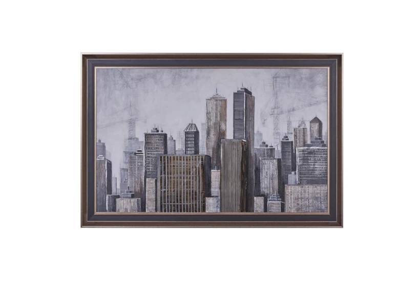 40X60 Grey City Painting - 360