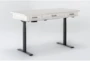 Aberdeen 60" Adjustable Standing Desk - Side