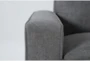 Reid Grey Fabric Arm Chair - Detail