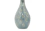 32" Turquoise Ceramic Table Lamp Set Of 2 - Detail