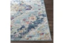 9'X12'3" Rug-Sky Blue Colorful - Detail