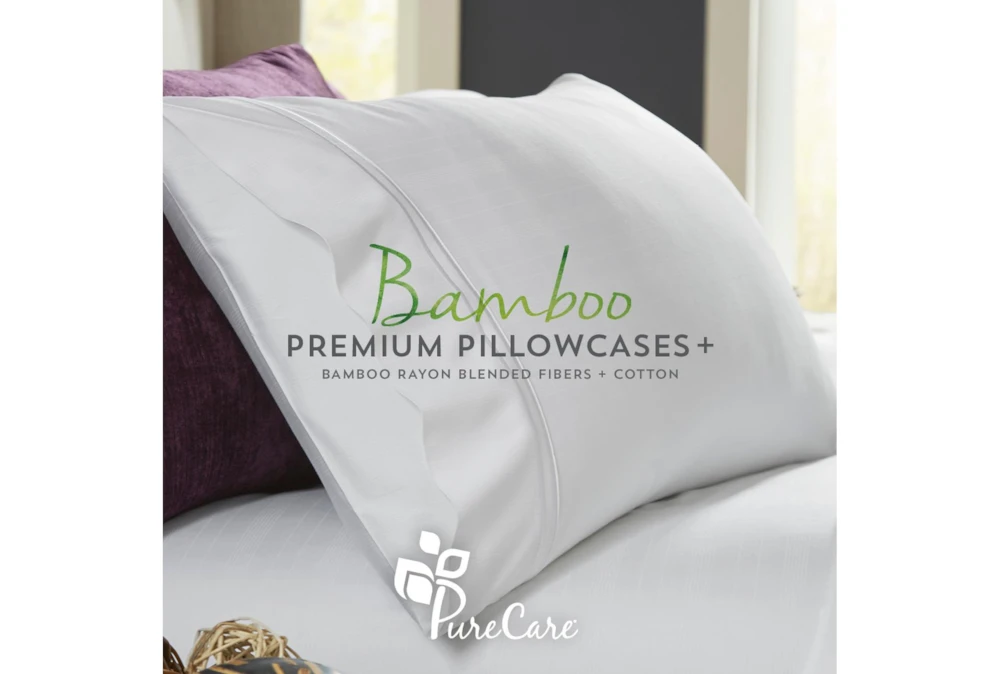 Premium Bamboo Sand King Pillowcase Set
