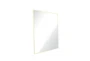 30X42 Gold Brass Metal Rectangle Wall Mirror - Signature