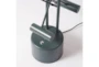 28 Inch Deep Green Metal Cantilever Led Desk Task Lamp With Memory Dimmer - Detail