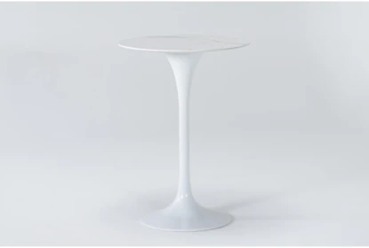 white bar table