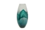 17 Inch Green Mix Glass Vase - Signature