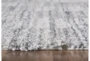 8'8"X13' Rug-Ombre Grid Shag Grey - Detail