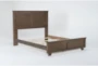 Marco Brown King Wood Panel Bed - Side