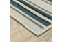 1'10"X3'9" Indoor/Outdoor Rug-Tola Stripe - Detail