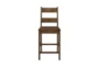 Mcintyre 25" Counter Height Stool With Back Set Of 2 - Front