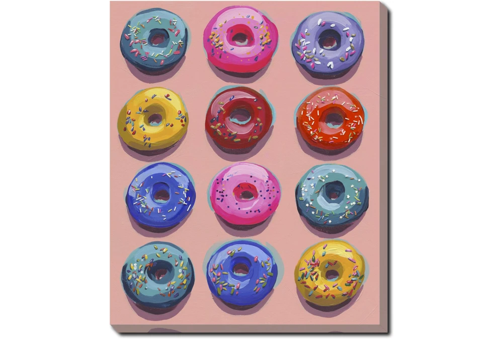 20X24 Dozen Donuts Ii With Gallery Wrap Canvas