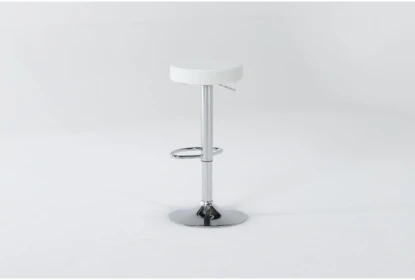 APPROVED VENDOR Work Bench Stool: 29 in Overall Ht, 29 in min to 29 in max,  No Backrest, Chrome