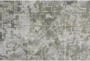 3'X5' Rug-Halton Contemporary Abstract, Silver Gray/Green - Material