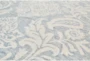 2'X3' Rug-Natal Trellis Pattern, Blue/Ivory - Detail