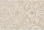 2'X3' Rug-Natal Trellis Pattern, Tan/Ivory - Detail