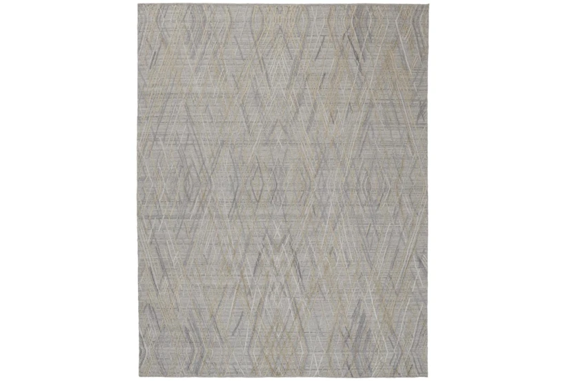 9'X12' Rug-Huntley Luxe Abstract, High/Low, Oyster Gray/Taupe - 360