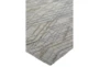 5'X8' Rug-Modern Huntley Luxe Abrstract, High/Low, Silver Gray/Blue - Detail