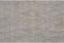 5'X8' Rug-Modern Huntley Luxe Abrstract, High/Low, Silver Gray/Blue - Detail