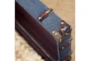 Blue Wood Trunk Set Of 3 - Room