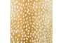 2'X7'6" Runner Rug-Plush Faux Fur Gazelle Print Gold - Detail