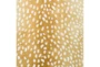 5'x7'6" Rug-Plush Faux Fur Gazelle Print Gold - Detail