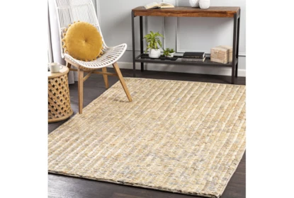 Natural Perfect Handwoven Jute-Blend Area Rug