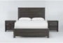 Adel King Panel Bed 3 Piece Bedroom Set With 2 Nightstands - Signature