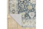 2'X3' Rug-Shem Creek Machine Washable Traditional Navy/Taupe - Detail