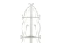 White French Country Iron Bakers Rack - Detail