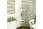White French Country Iron Bakers Rack - Room