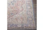 2'7"x7'3"Rug-Colbourn Machine Washable Red/Dark Blue - Material