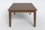 Elle Brown Rectangle Coffee Table - Side