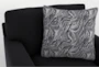 Cypress III 37" Fabric Foam Chair/Ottoman - Detail