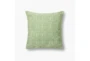22X22 Green White Geo Indoor/Outdoor Throw Pillow - Signature