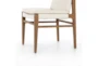 Ayala Natural Brown Dining Chair - Detail
