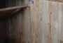 Weathered Reclaimed Pine + Metal Base 3 Door Sideboard - Detail