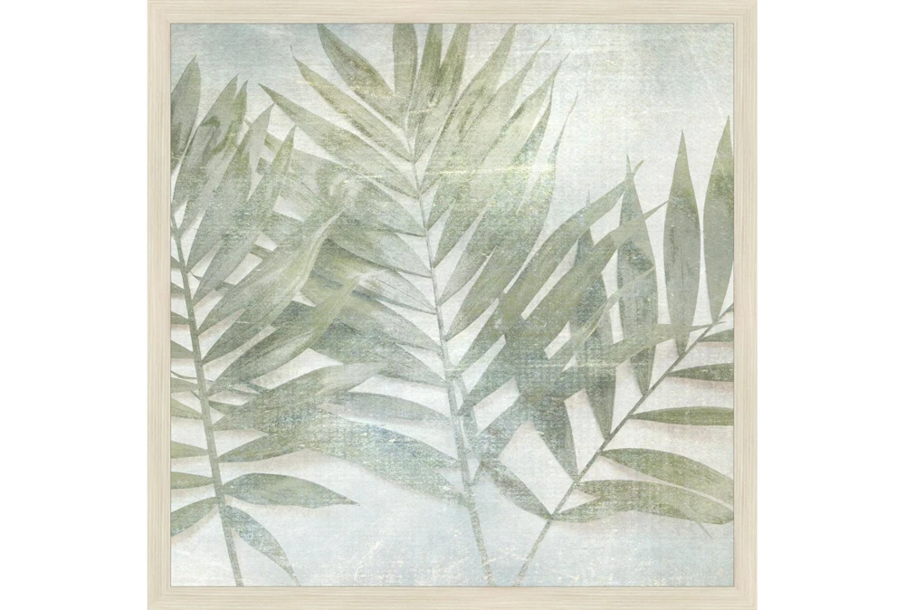 26X26 Fronds III With Birch Frame