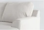 Alessandro Moonstone White Fabric 128" 2 Piece L-Shaped Sectional with Left Arm Facing Corner Chaise - Detail