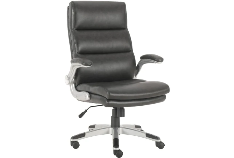 William Grey Fabric Rolling Office Desk Chair - 360
