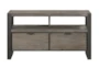 Lakeshore Brown 40" Rustic TV Stand     - Front