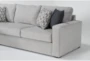 Monterey Beach Beige Fabric 140" 4 Piece Full Memory Foam Sleeper U-Shaped Sectional with Left Arm Facing Chaise - Detail